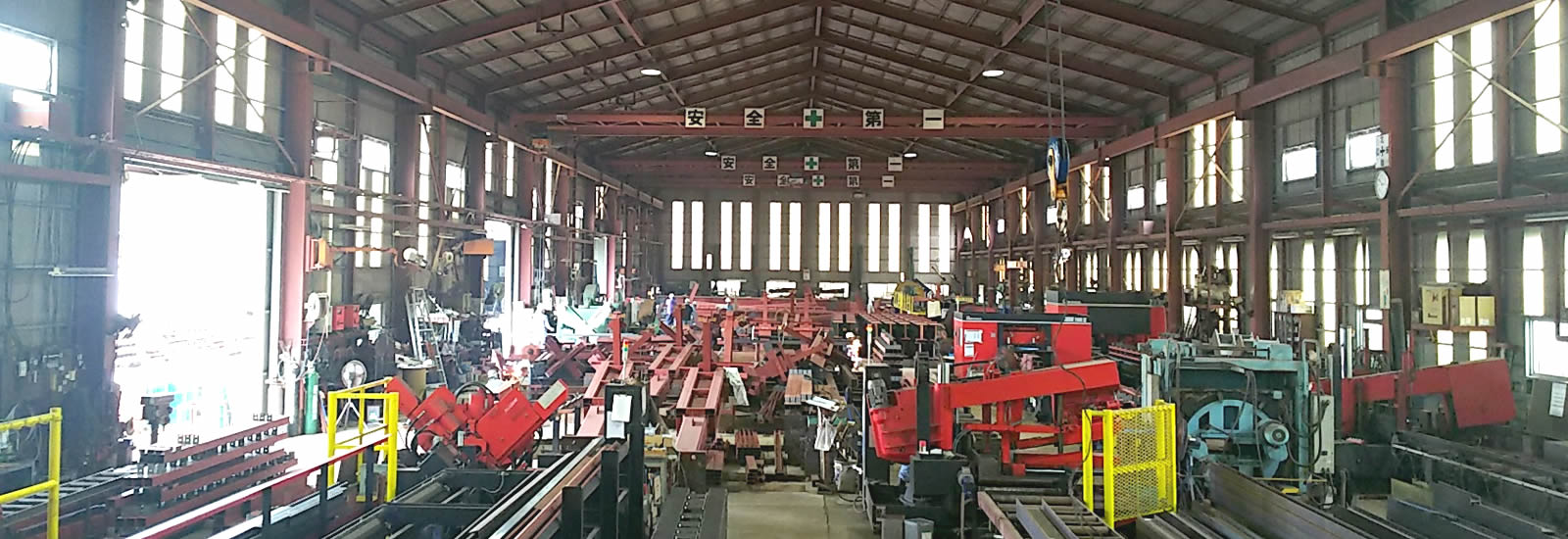 株式会社　池畑鉄工は、創業44年を迎える建設鉄骨を主として製造する事業所です。