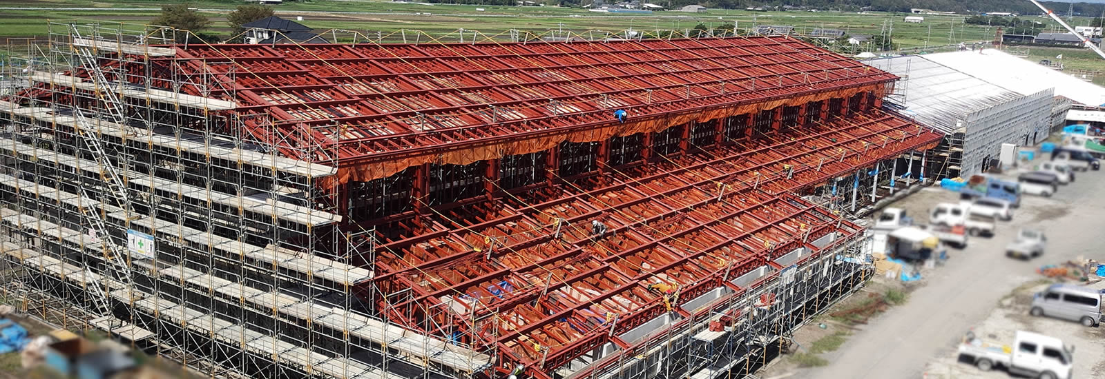 技術力の向上に努め、安全第一、工期の遵守を念頭に高品質で安全な製品を提供することを目指しています。